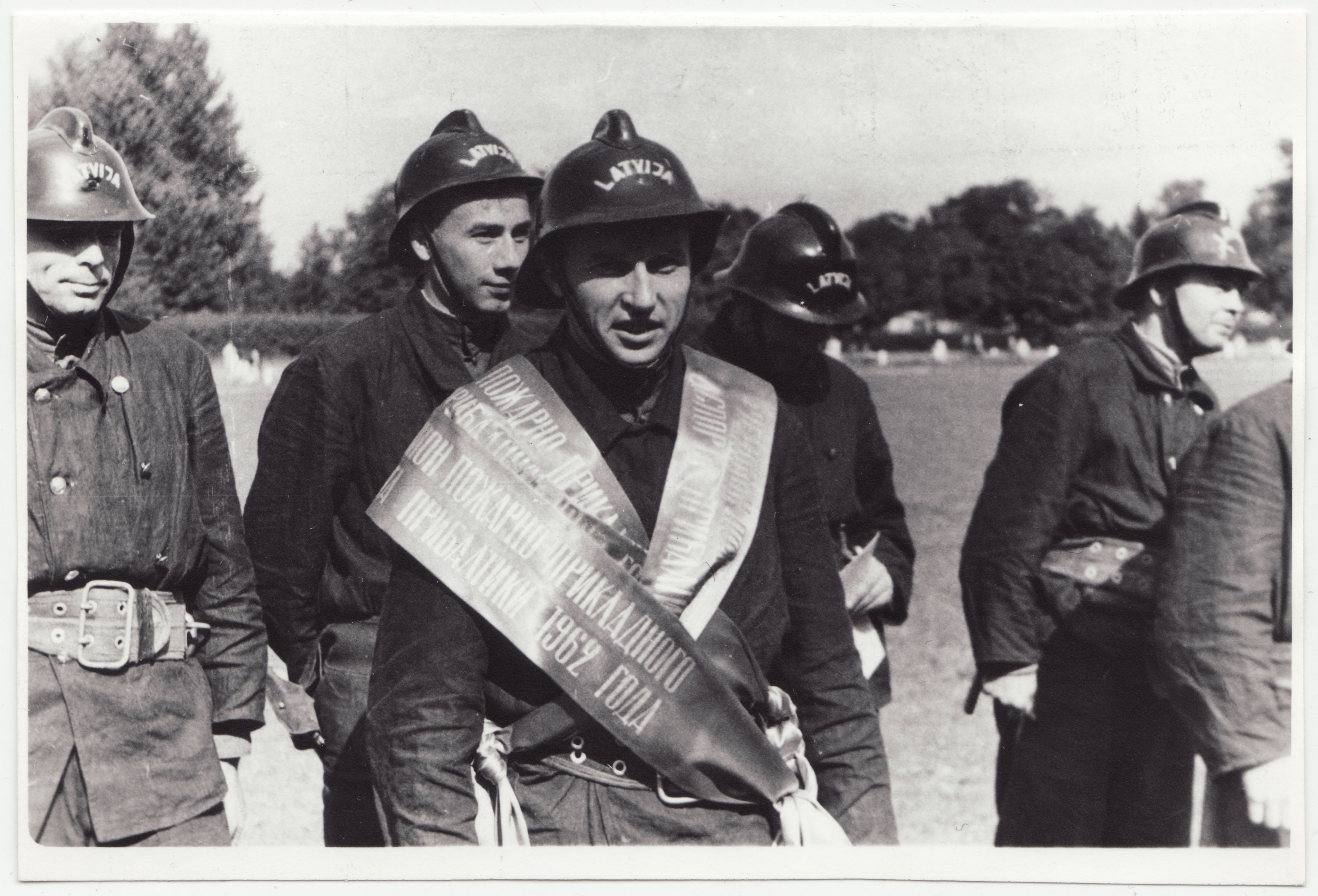 Balti liiduvabariikide II-tuletõrjevõistlused: Läti kutselise võistkonna kolmekordne tšempion J. Mazbrades, 1962.a.