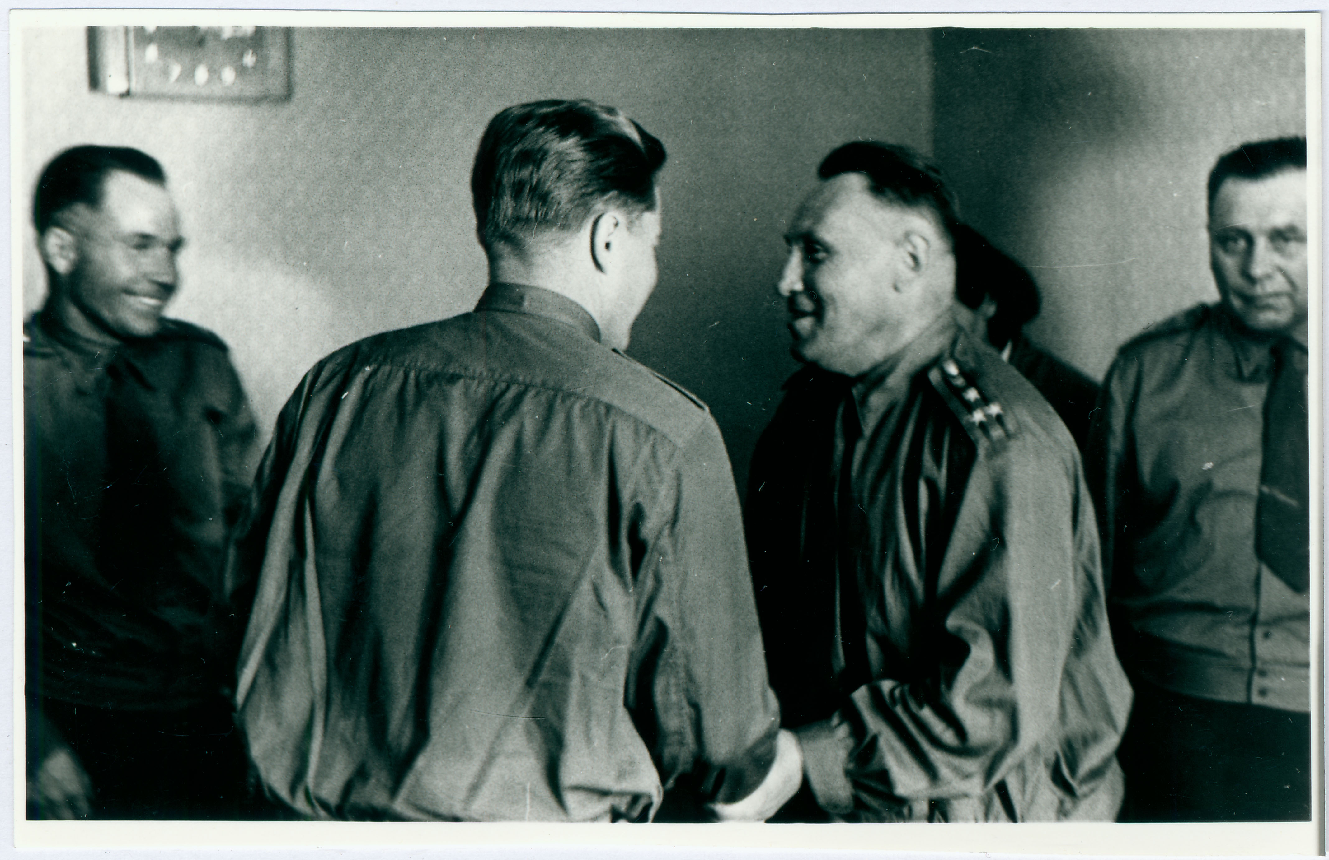 Tuletõrje Valitsuse ülema asetäitja Georgi Kosse pensionile saatmine 1963