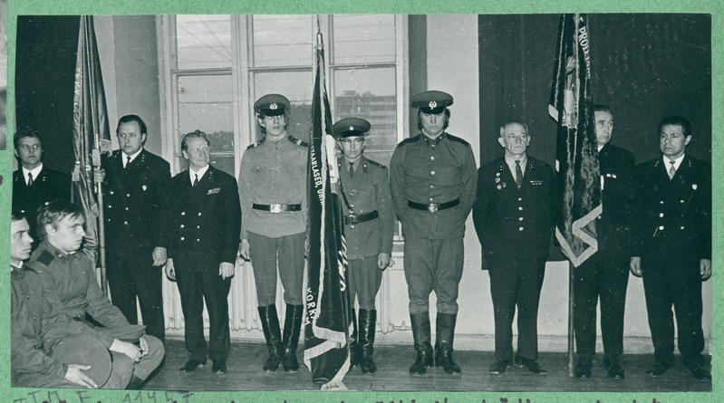 Nõukogude tuletõrje 56 aastapäeva tähistamine Tallinna TÜ-s