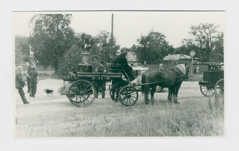 Rakvere TÜ 100 aastapäeva tähistamine, tuletõrje aurupritsi hoburakend