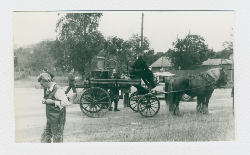 Rakvere TÜ 100 aastapäeva tähistamine, tuletõrje aurupritsi hoburakend