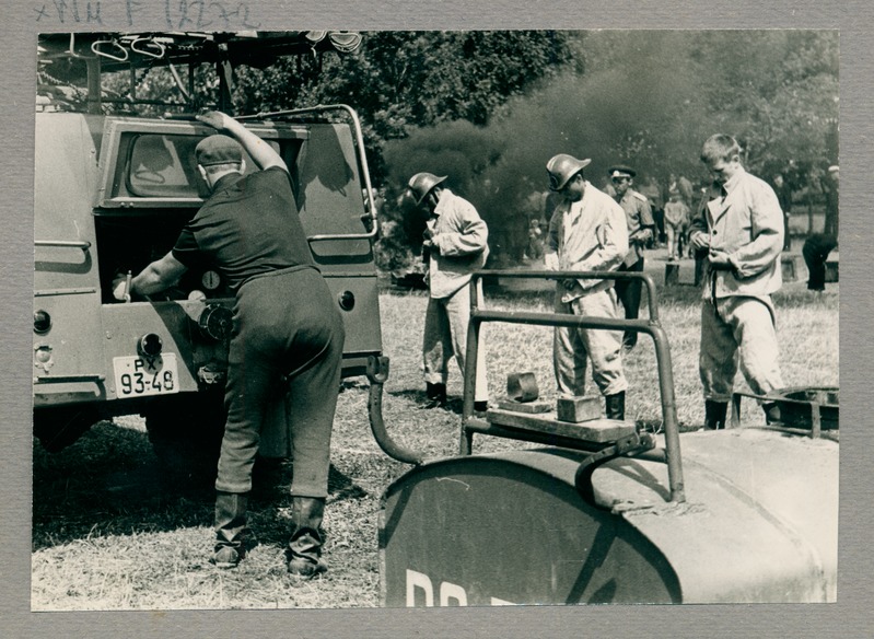 Tartu Linna VTÜ 100. aastapäeva juubeliks korraldatud Lõuna-Eesti tuletõrjespordivõistlused.