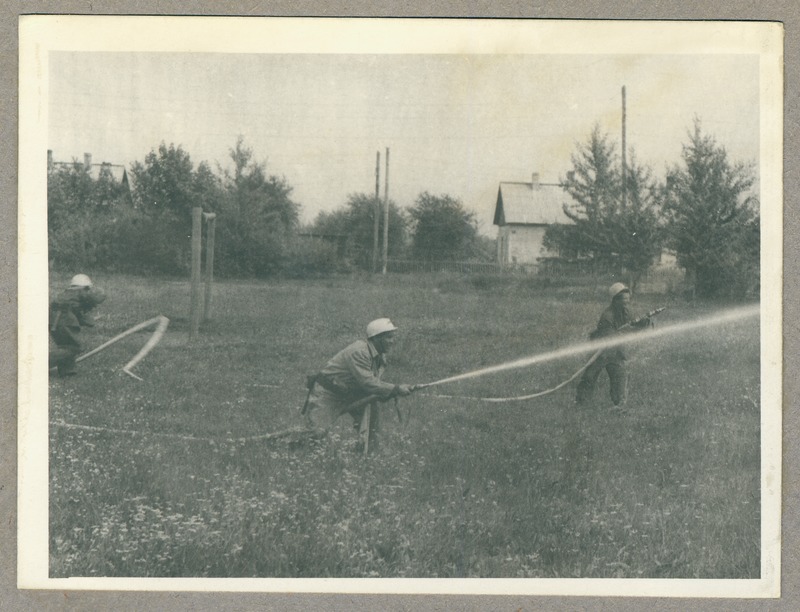 Kohtla-Järve I Iseseisva Kutselise Tuletõrje Maleva komandode tuletõrjevõistlused lahinghargnemises