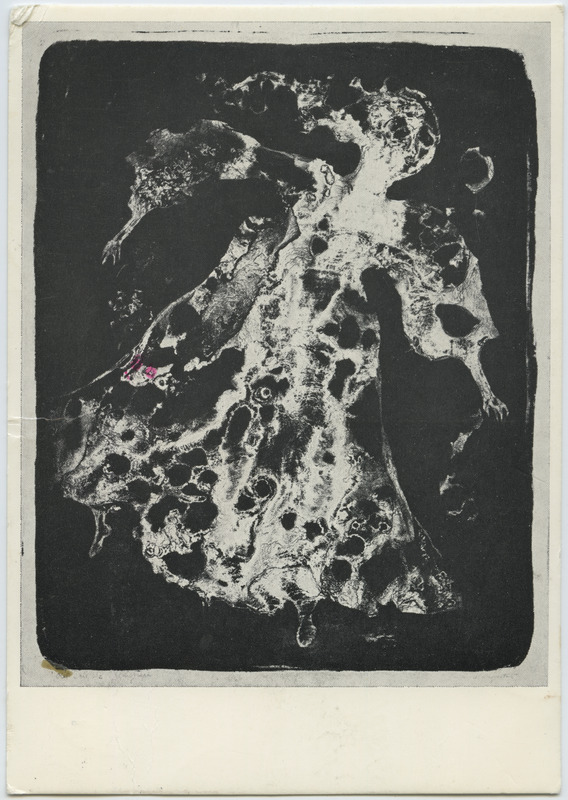 Ruth Tulving. Canada. Old Doll - Lithograph 1965