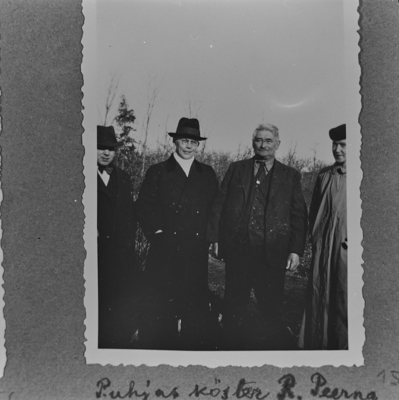 Puhjas köster Rudolf Peerna pool