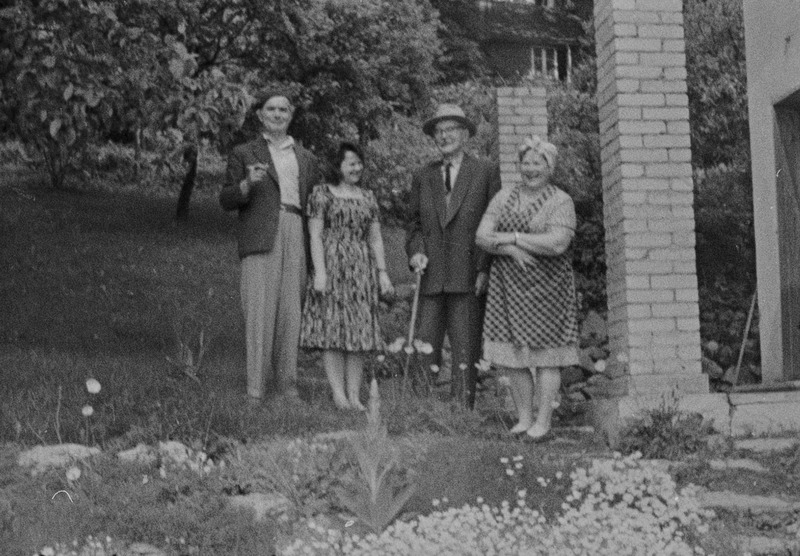 Doktor Läätsa aias Viljandis, 1962