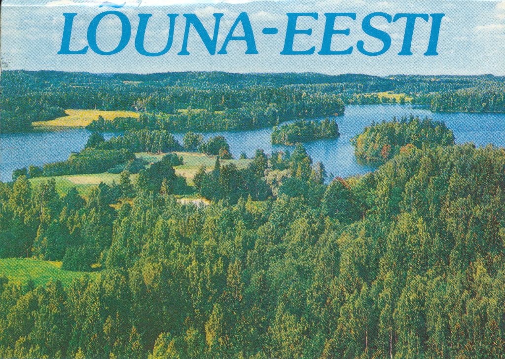 Postkaartide komplekt.Lõuna-Eesti