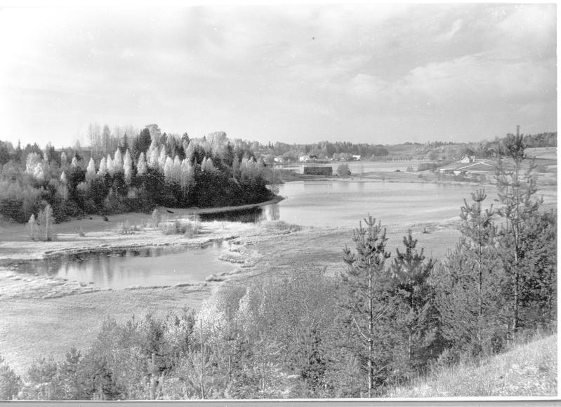 Foto.Vaade Rõuge järvedele, ees Perajärv  , foto Hillar Uusi 1980.aastad