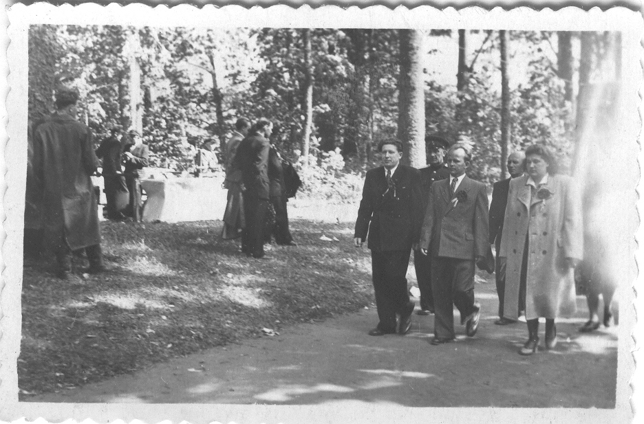 Foto. Vastseliina rajooni viimaseid laulupäevi 1953. a.