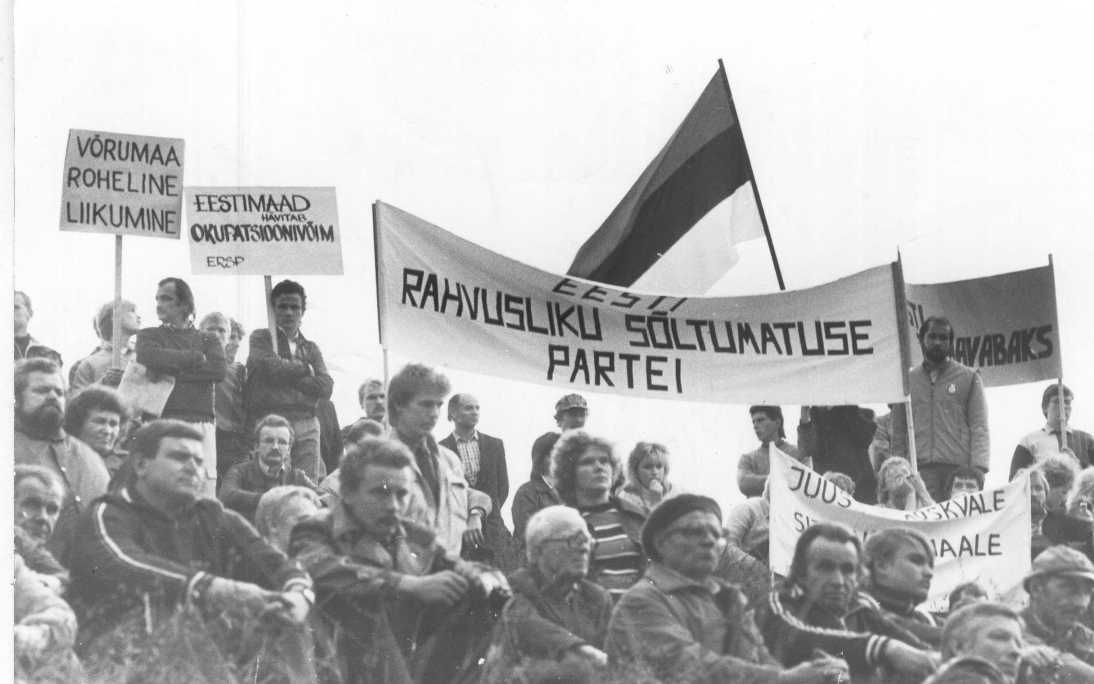 7.septembril 1988.a. roheliste miiting Kirumpääl.