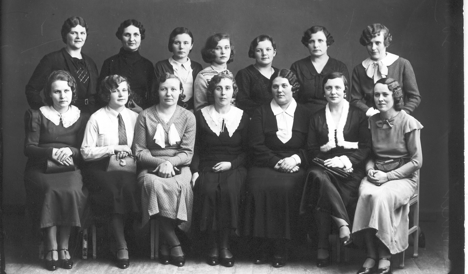 Foto.  Võruhõimu naiskutsekool  1929-1935