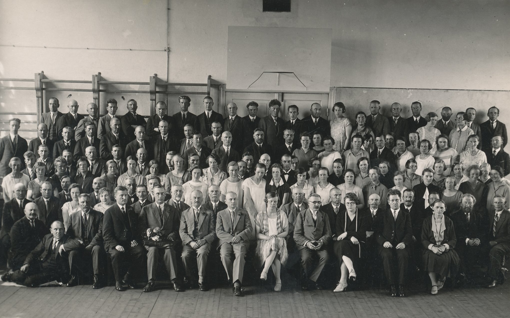 Foto. Valga ajaloo, matemaatika ja saksa keele õpetajate kursused 1928.a.