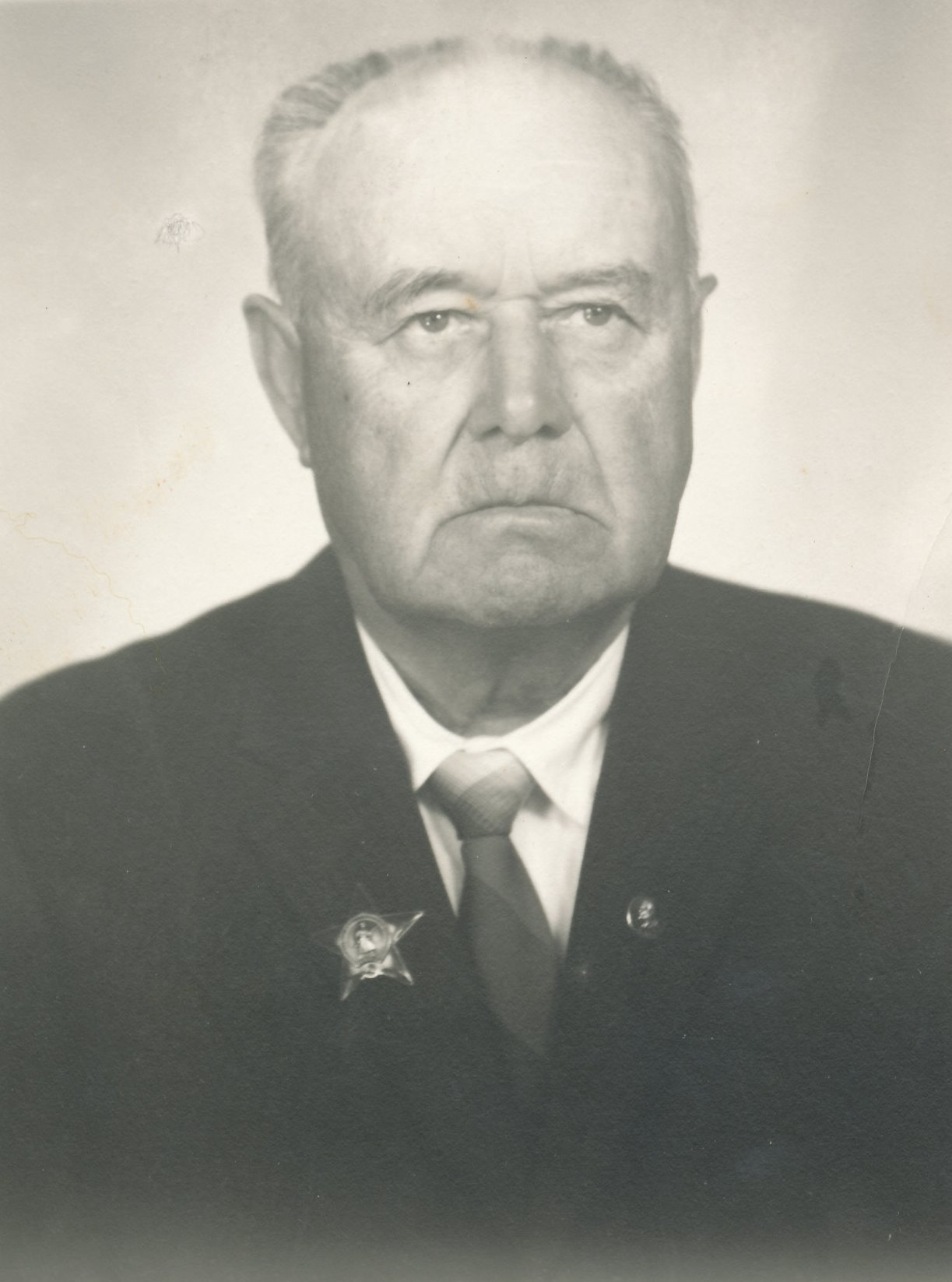 Foto. Pekurin, Nikolai Nikolai poeg  - Kodusõja veteran.