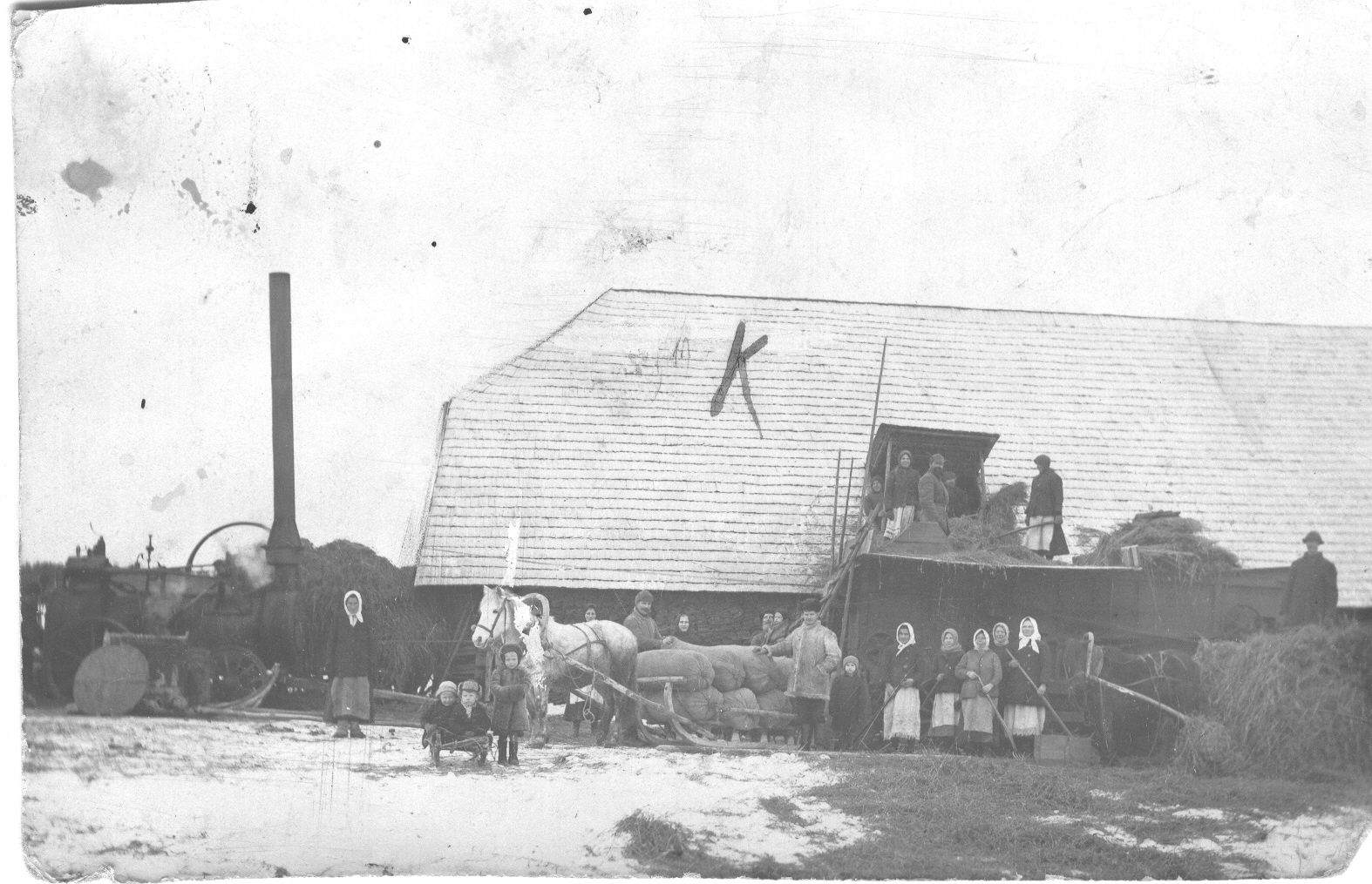 Foto. Rehepeks Rõuges Karl Kannile kuuluvas talus.