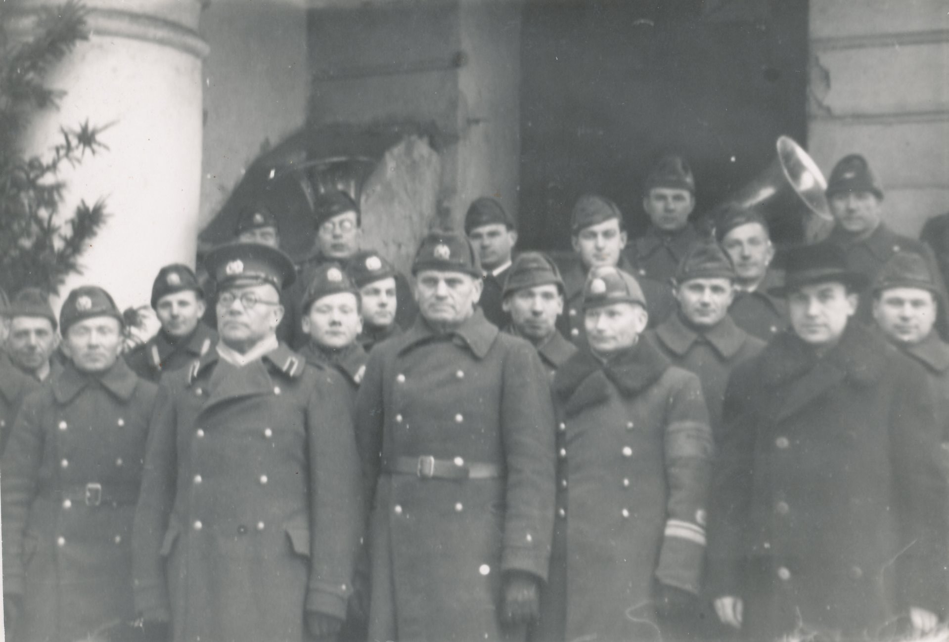 Foto.Võru Omakaitse orkester 1942.a.