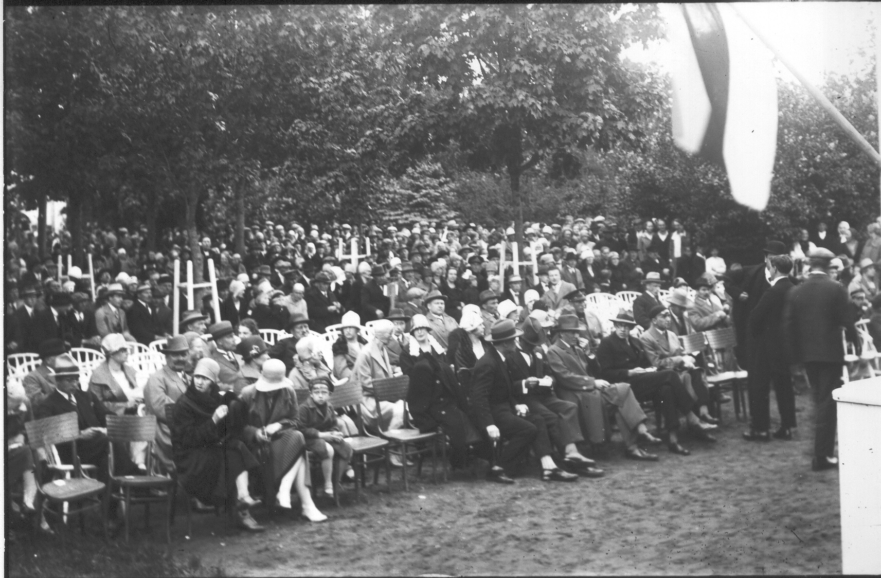 Foto. Üritus Kandle suveaias 1920.aastatel.