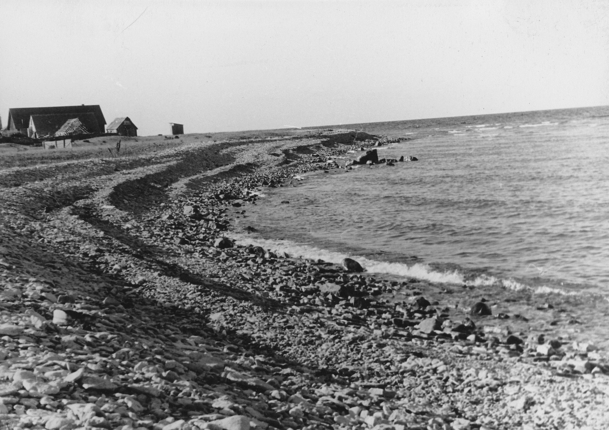 Foto. Vaade Saaremaa Tagaranna rannikule 1960.a.