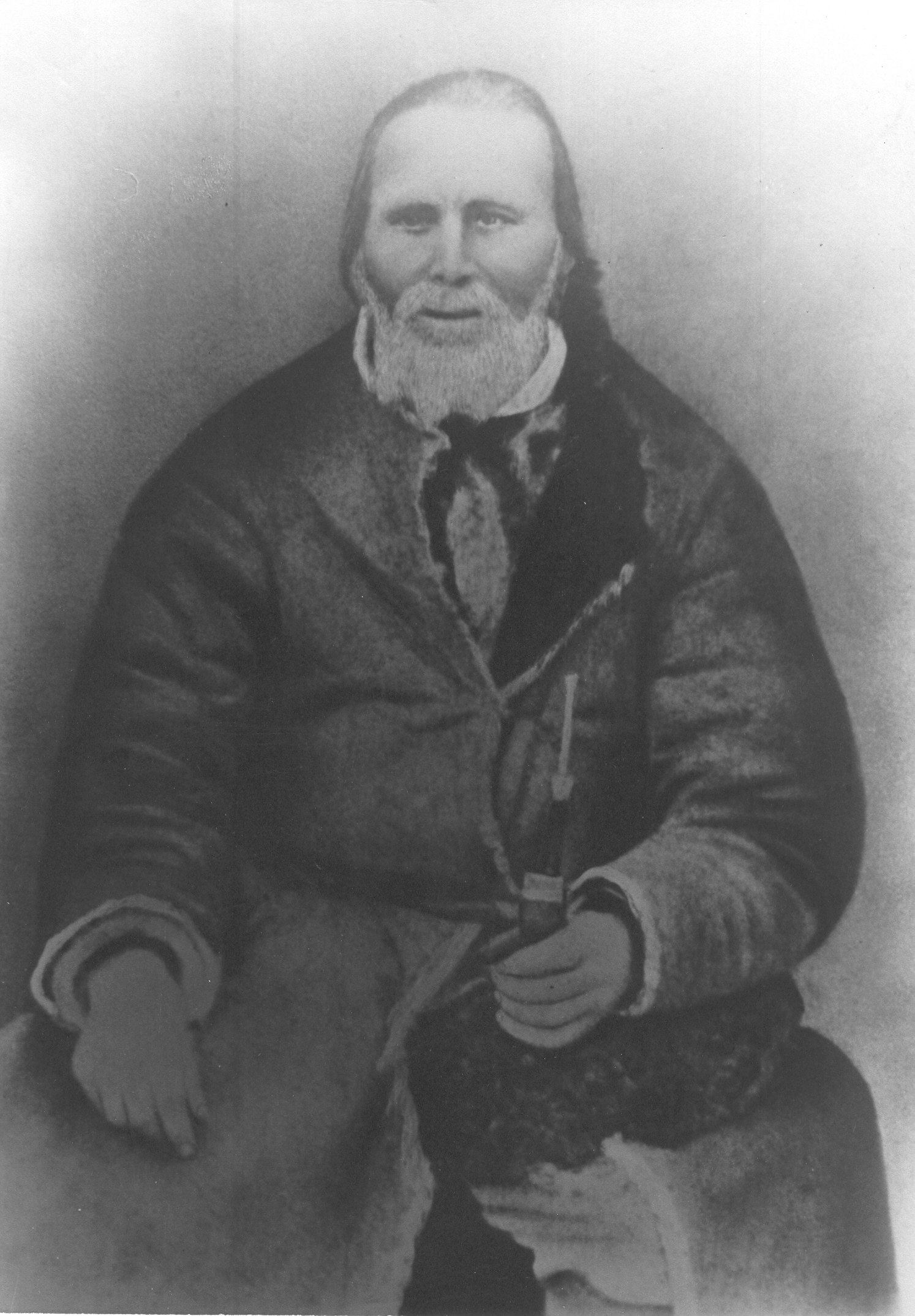 Foto. Zopp, Jaan Hansu poeg- talupidaja Võru vallas Navi-Zopa külas  Andre talus 1855-1860.aastail.