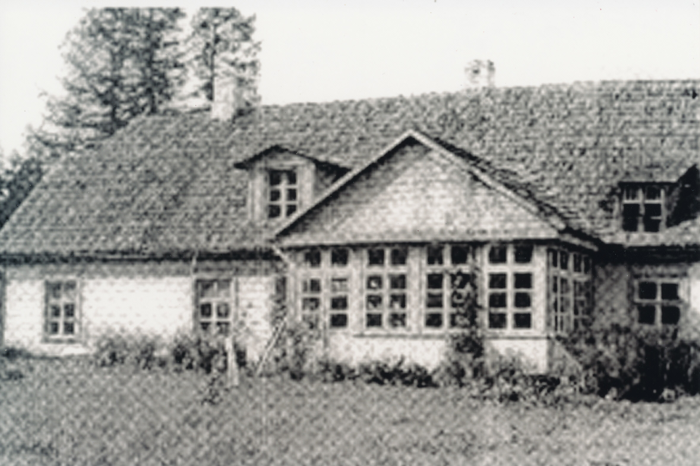 Foto. Tsooru (Fierenhof) mõisa valitsejamaja. 20. saj algus.