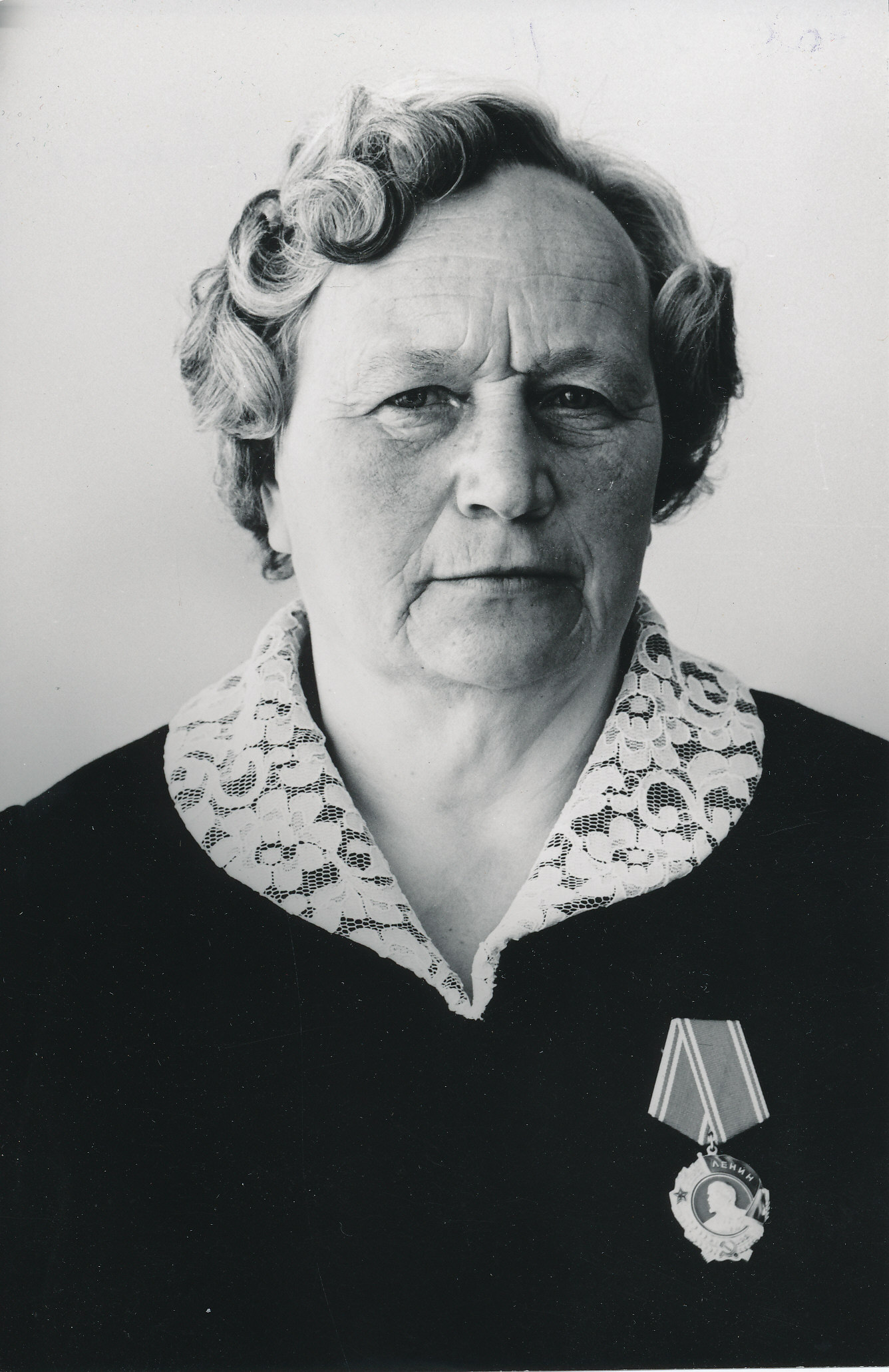 Foto. . Lenini ordeni kavaler  Marie Rajala 1982.a.