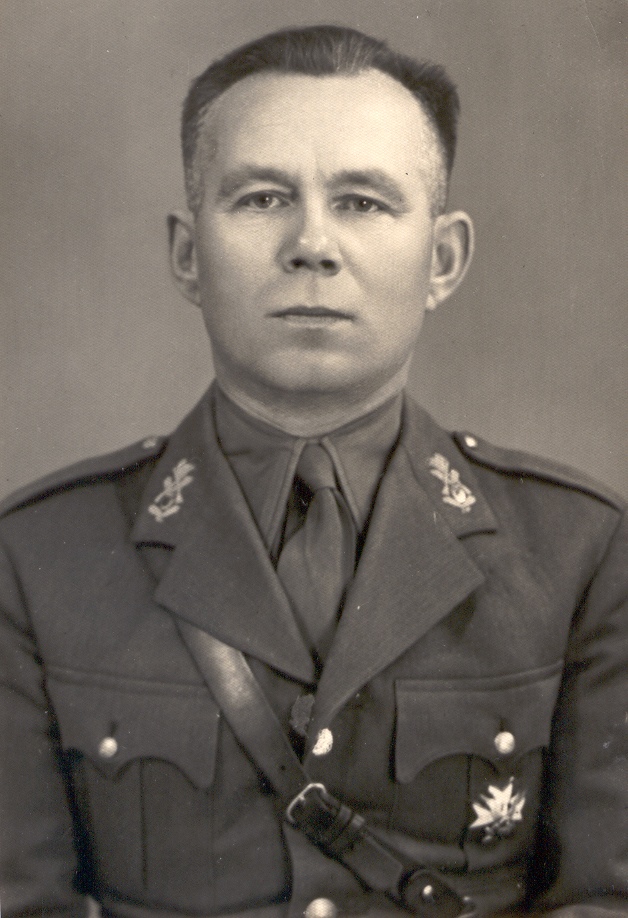 Foto. Pavel, Karl  -major.II Liigi 3.järgu Vabadusristi kavaler 1940.a.