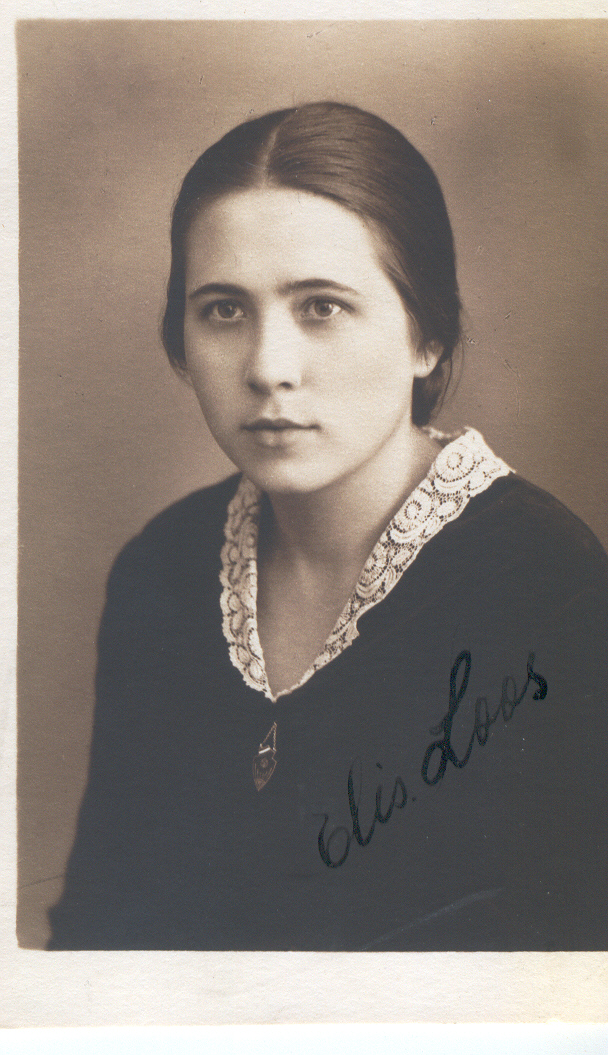 Fotoalbum. Foto Võru Õpetajate Seminari vilistlane Elisabeth Loos 1930.a.
