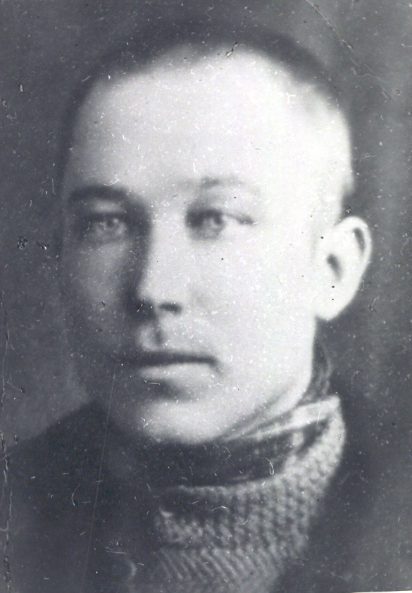 Foto. Kalmus, Kristjan Jaani p. ( 3.10.1889 - 6.03.1918). Revolutsionäär. Võru punakaardi ülema asetäitja.