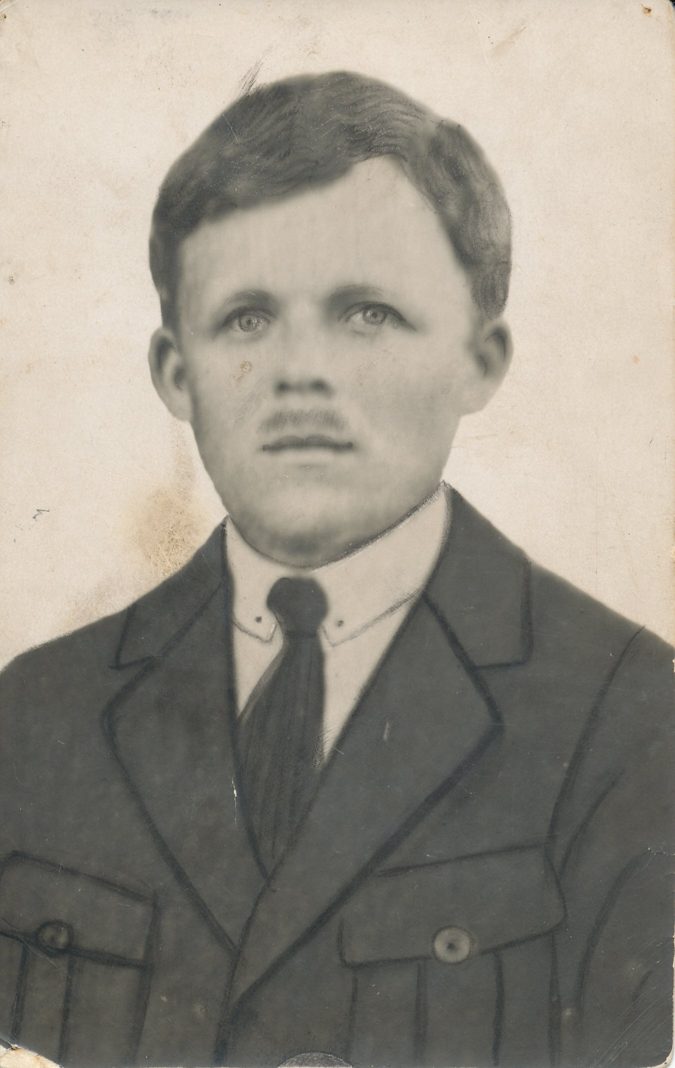 Foto Portreefoto Jaan Juhani pg.Timkov (11.august 1890-20.mail 1928)