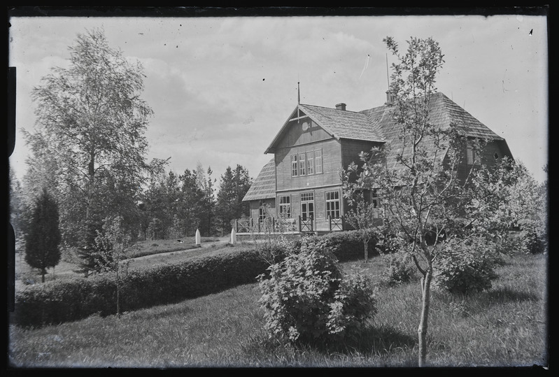 Klaasnegatiiv. Foto Gustav Zopp