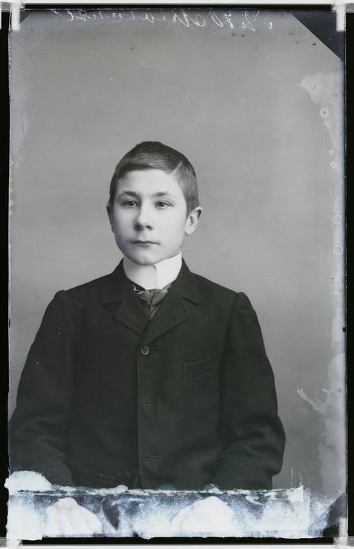 klaasnegatiiv, Jüri Meomuttel, kooliõpetaja, 1906
