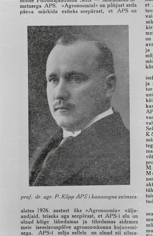 negatiiv, koopia fotost, Peeter Kõpp, rinnaportree