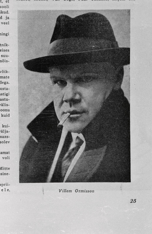 negatiiv, koopia fotost, Villem Ormisson, rinnaportree