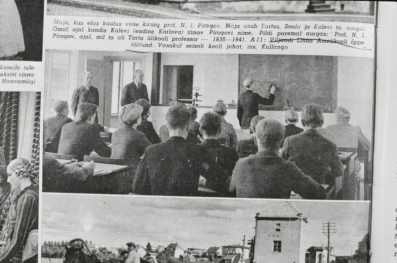 negatiiv, Viljandi, õppetund Viljandi Linna Ametikoolis (koolijuht insener Kullango)