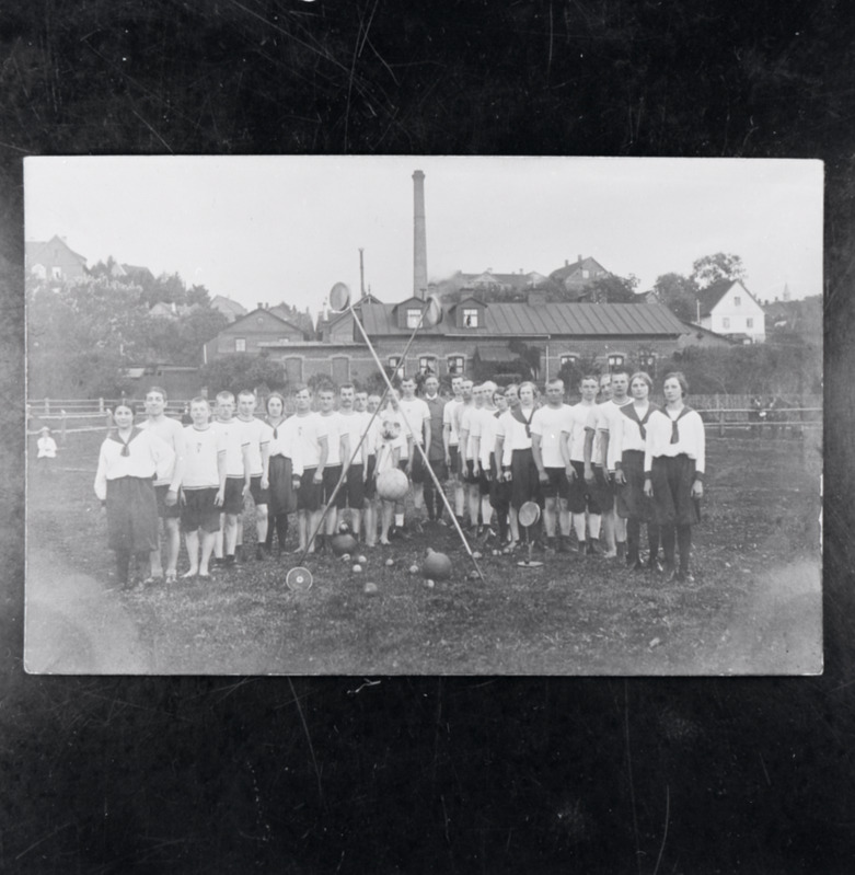 negatiiv, Viljandi spordiseltsi Tulevik liikmed, 1910ndad