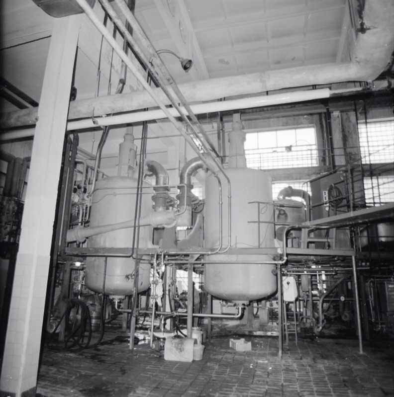 negatiiv, Viljandi, Piimatoodete kombinaat, sisevaade, 1983