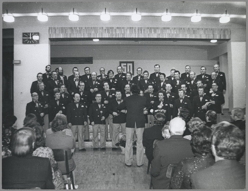 foto, Viljandi, Porvoo meeskoor, 1977, foto E. Veliste