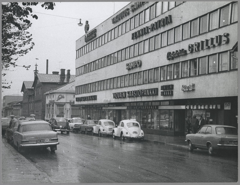 foto, Soome, Porvoo, tänavavaade, 1969, foto E. Veliste
