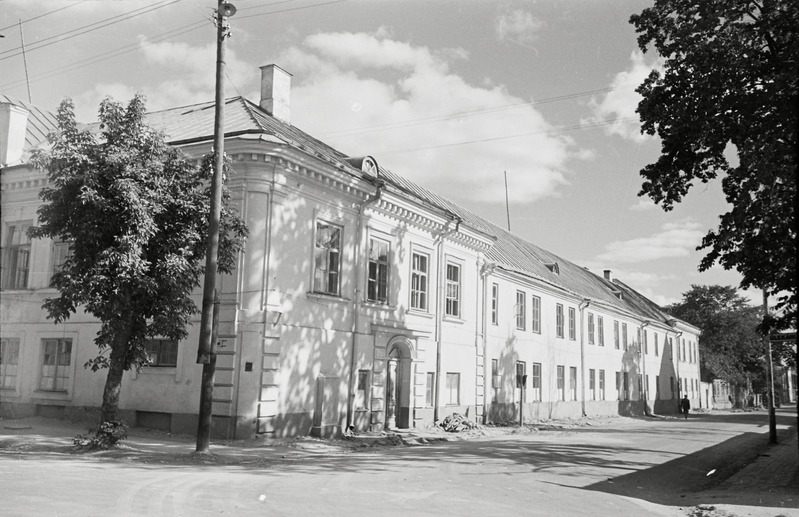 fotonegatiiv, Viljandi, Tallinna tn 20, 1958, foto L. Vellema