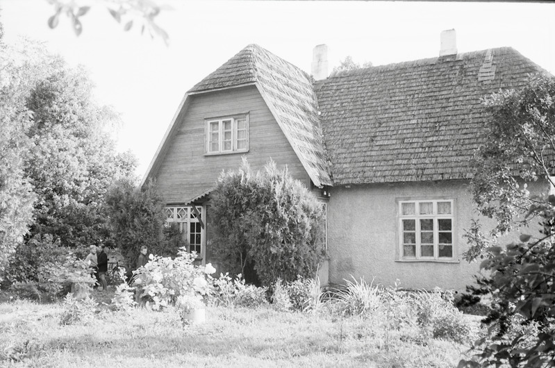 negatiiv, Viljandimaa, Aruküla (?) koolimaja 1965 F A.Kiisla