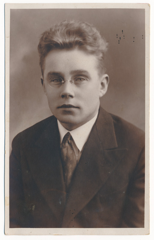 foto, Johannes Luik, tegev spordiseltsis Tulevik, u 1935, foto E. Rang