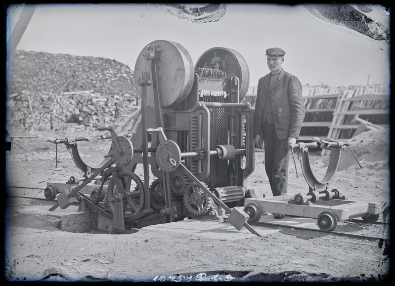 negatiiv saemasin (saeveski), U. Pohrt'i vabrik, foto J. Riet, neg 10753, 03.05.1910