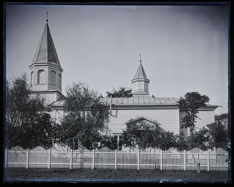 negatiiv Viljandi vene õigeusu kirik (Vaksali tn2), foto J. Riet, neg 3078, 03.09.1903
