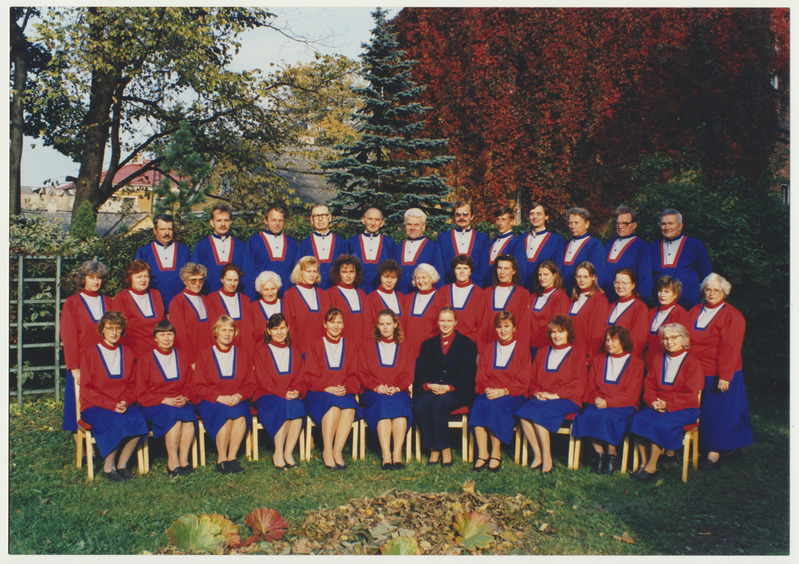 foto, Viljandi segakoor Koit koosseis 28.09.1996