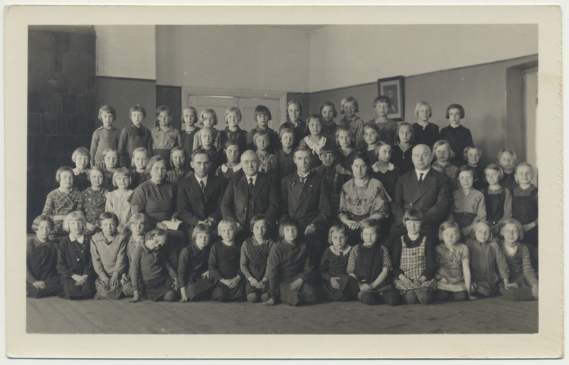 foto, Viljandi Linna III Algkooli II klass, 07.05.1935
