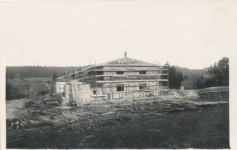 Võrumaa Kikkaoja võitööstuse ehitamine