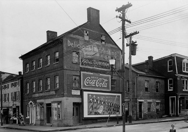 Corner of Green Street and main Street Annapolis Maryland