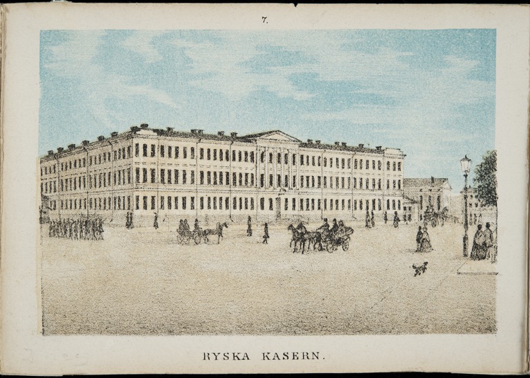 Venäläinen kasarmi; grafiikka