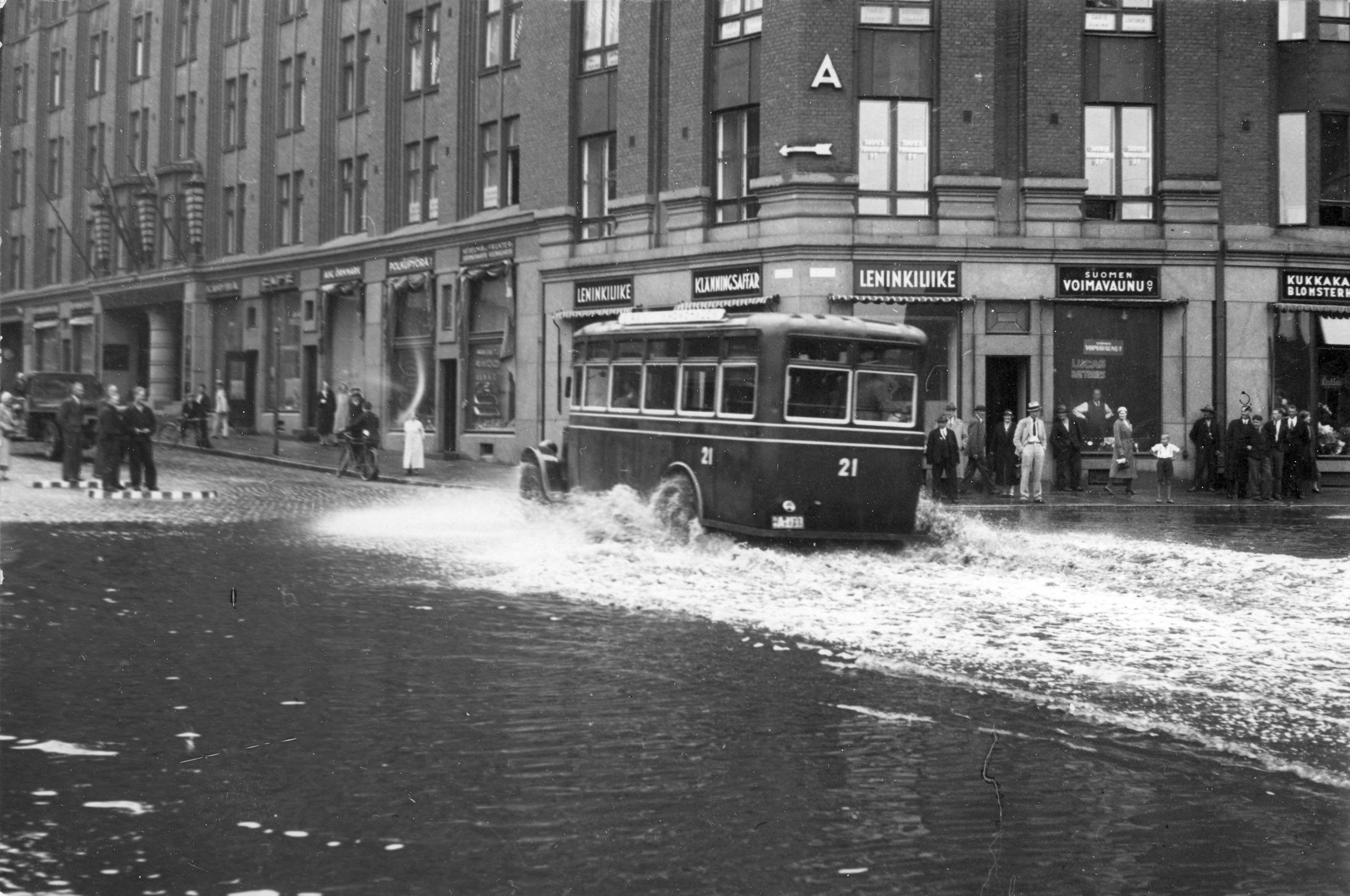 Flooding on the Railway