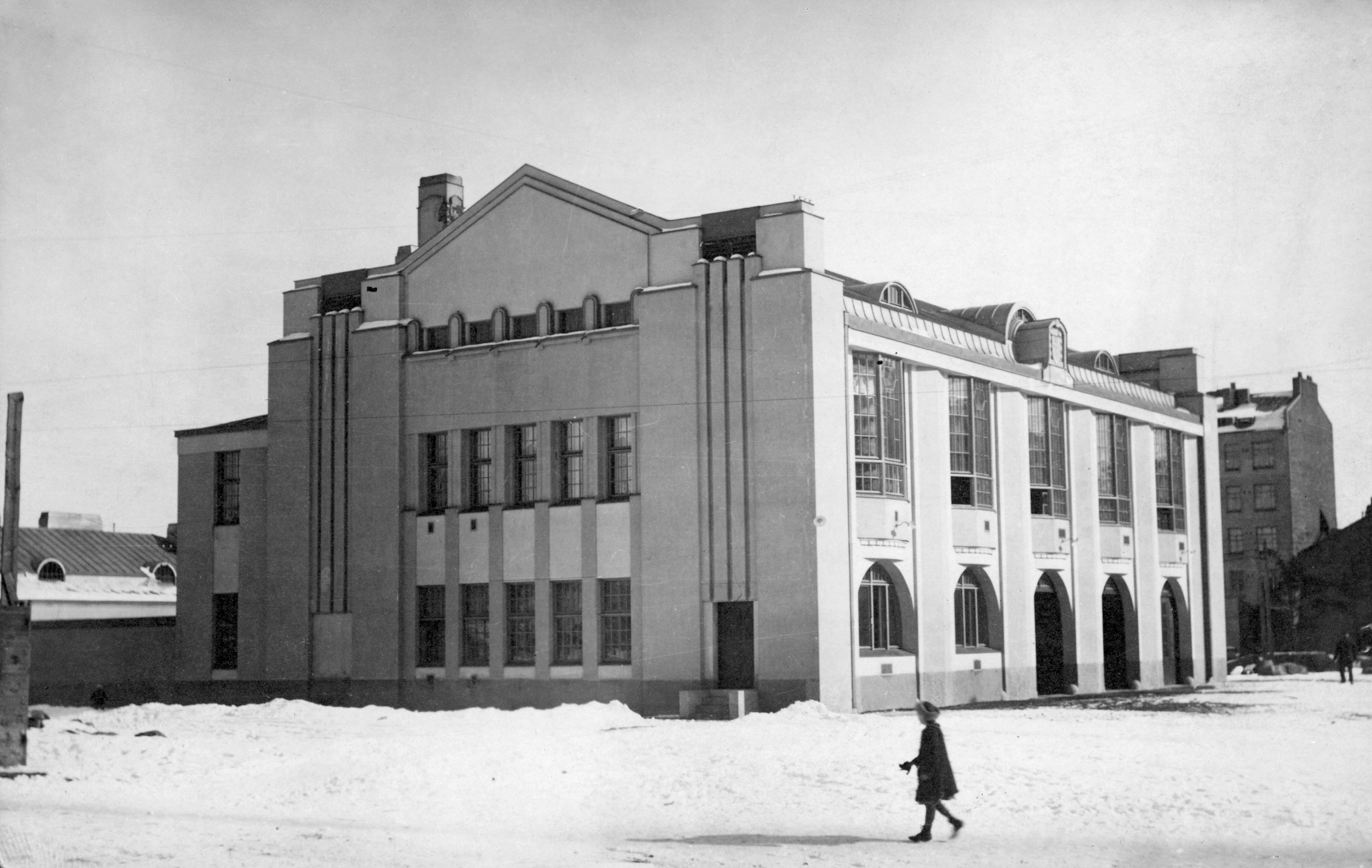 Kallion paloasema. Arkkitehti Selim A. Lindqvist, 1914. Purettu 1930-luvulla.