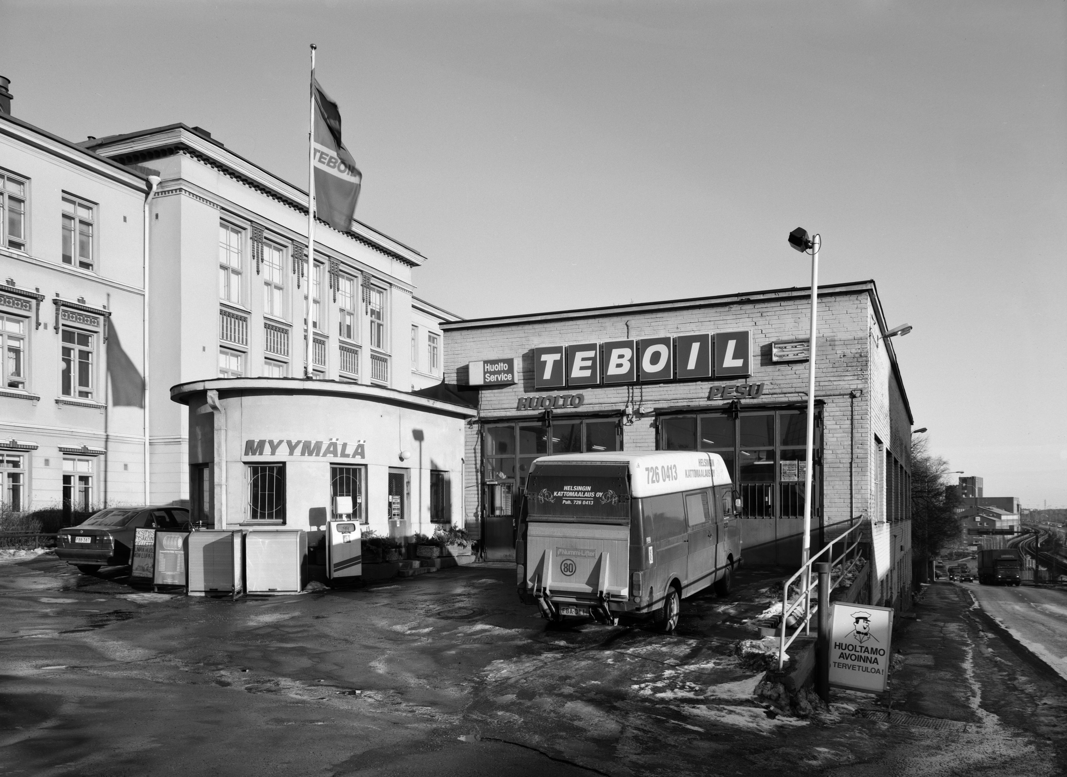 Oy Teboil Ab:n huoltoasema, Hämeentie 55.